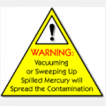 Warning about handling Mercury