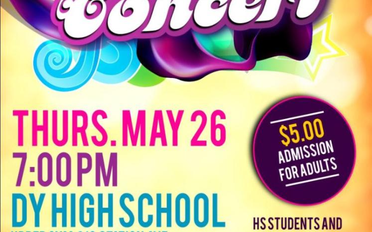 DY Pops Concert May 26th 7pm $5